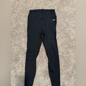 Black high waisted leggings